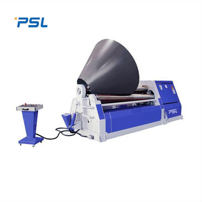 Cone CNC Rolling Machine 4 Roller Plate Bending Machine Stainless Steel Metal